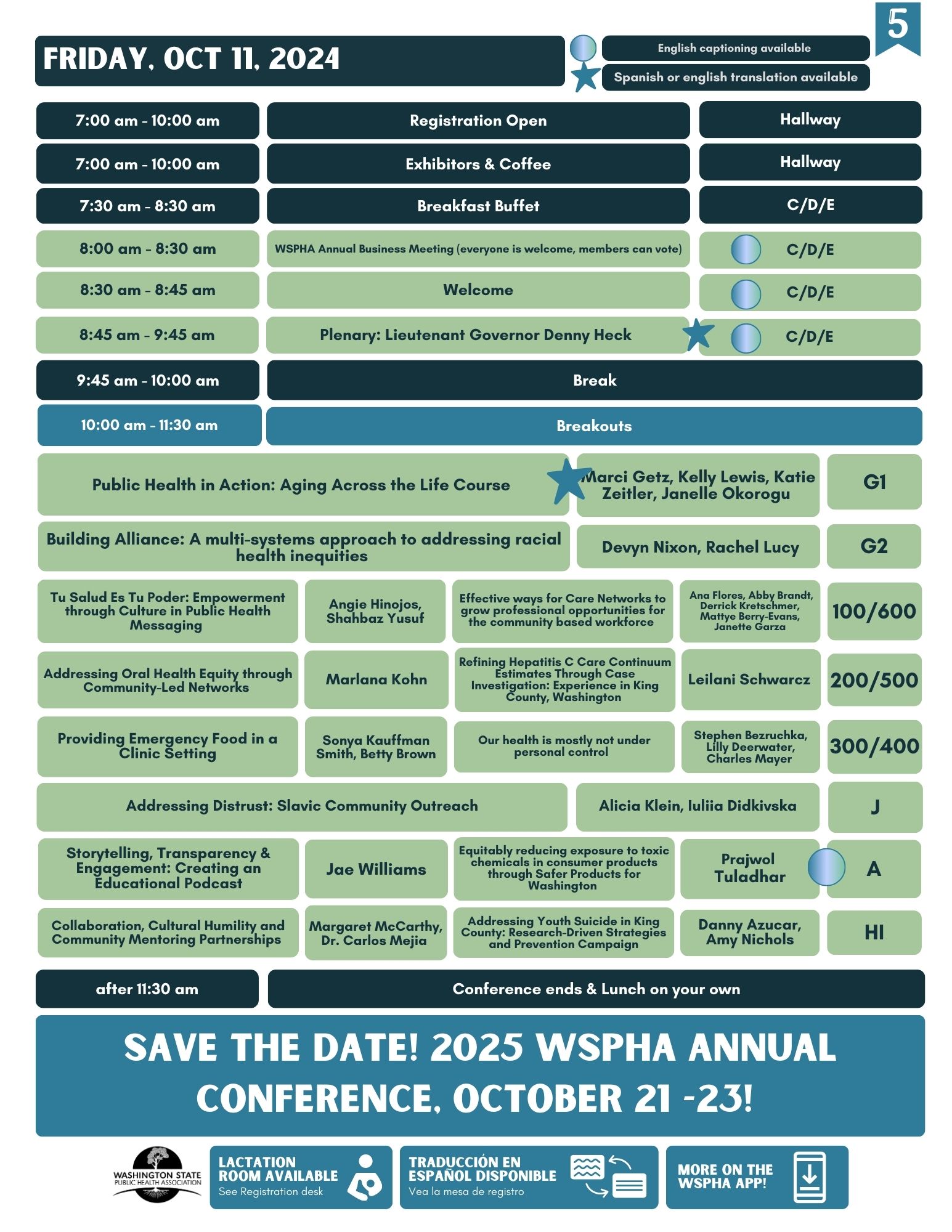 2024 Annual Conference Agenda